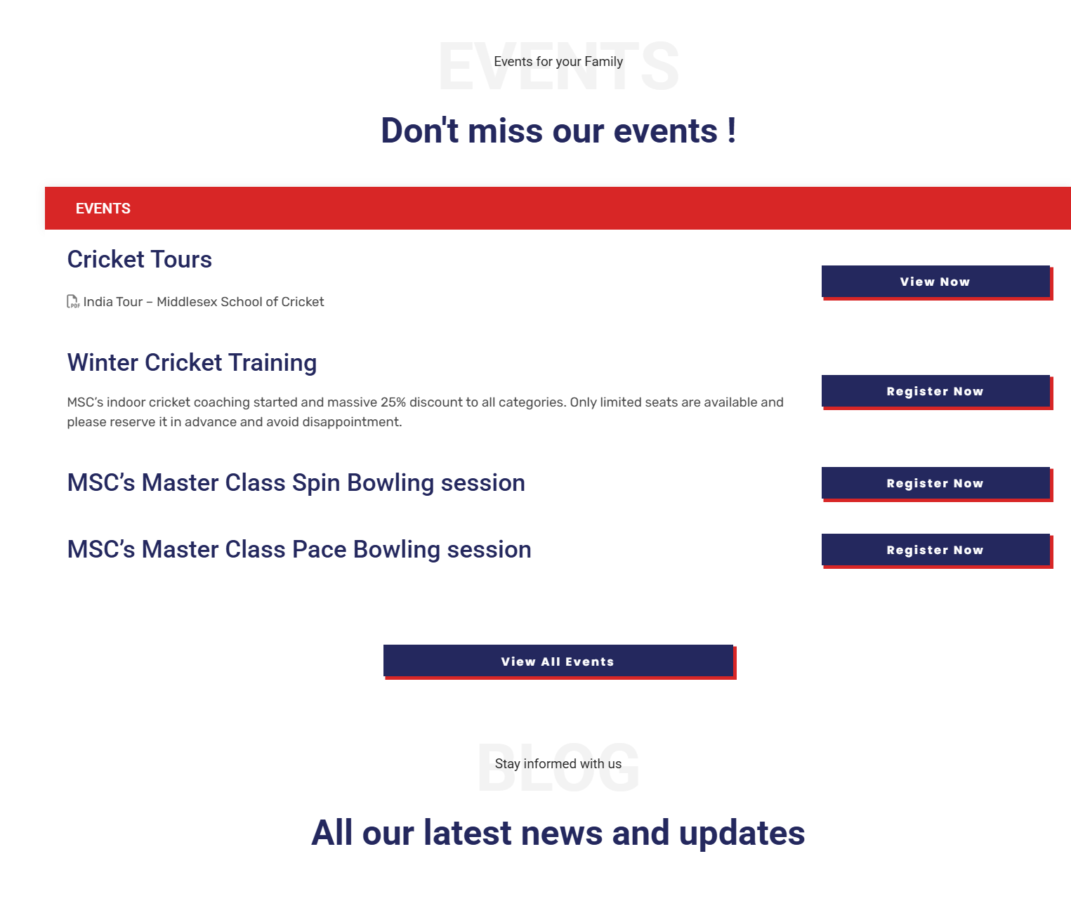 Middlesex school of cricket